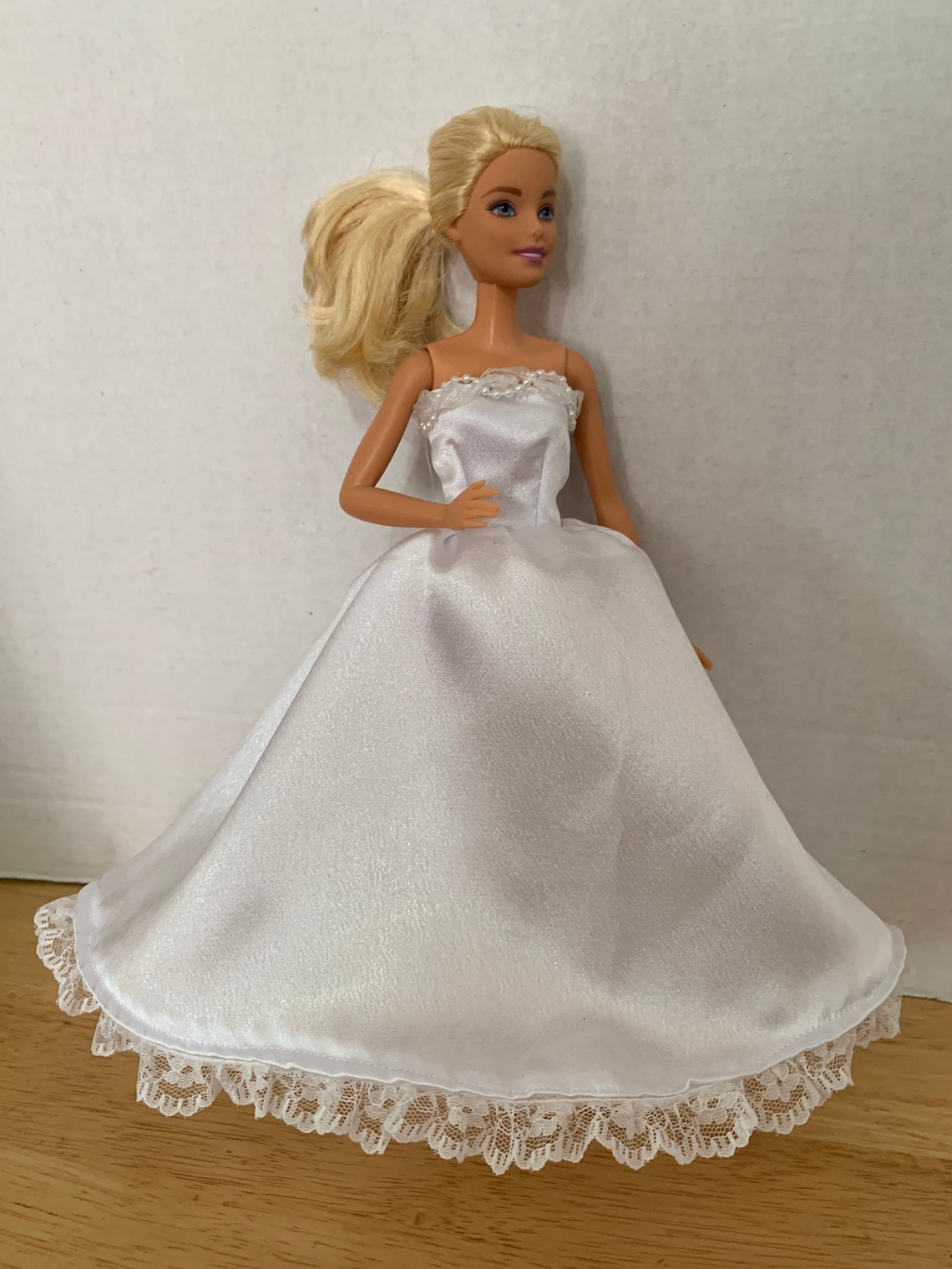 Wedding dress for Barbie doll wedding gown Etsy