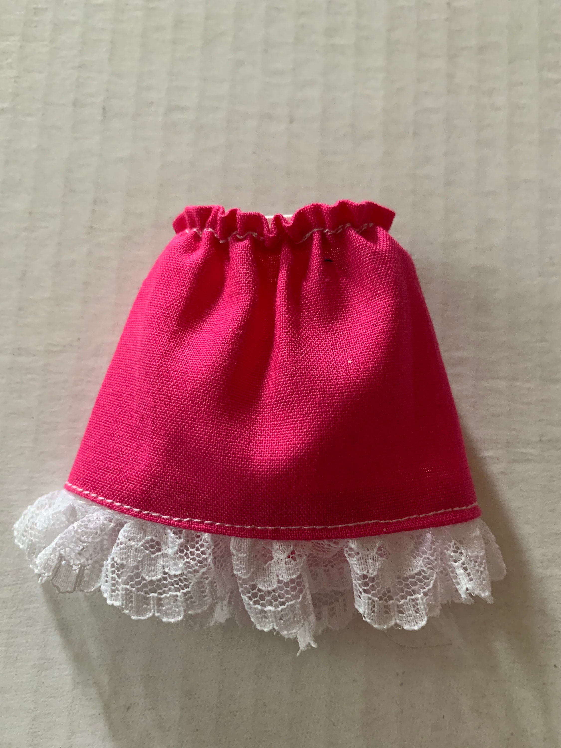 Barbie shirt hot pink doll skirt fashion doll skirt 11 1/2 | Etsy