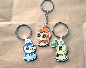 Puppet Ghost Gen 4 - Wooden Charm Keychain- 1.50&quot; tall