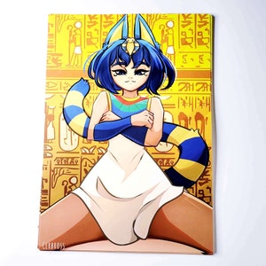 ファラオ猫 - A4、A5 アートプリント