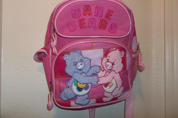 Very Rare Vintage CARE BEARS BACKPACK 80's