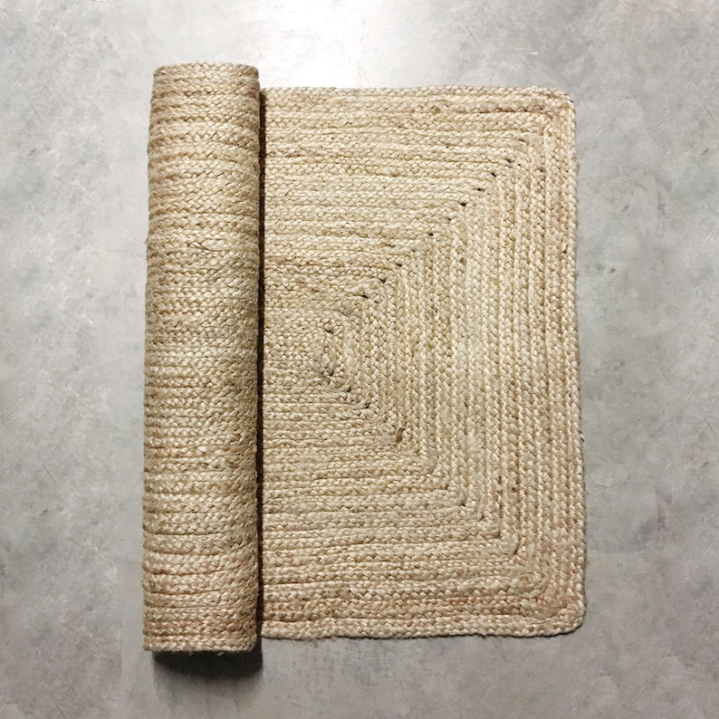 Runner Jute Rug, size to choose. Ecologic Jute Rug. Natural Fiber Rug. Original Jute Rugs. Vegan and Organic Rugs. Feng Shui Home