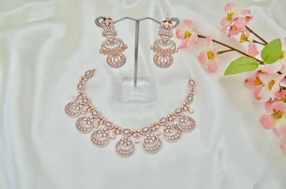Jhumki necklace sale