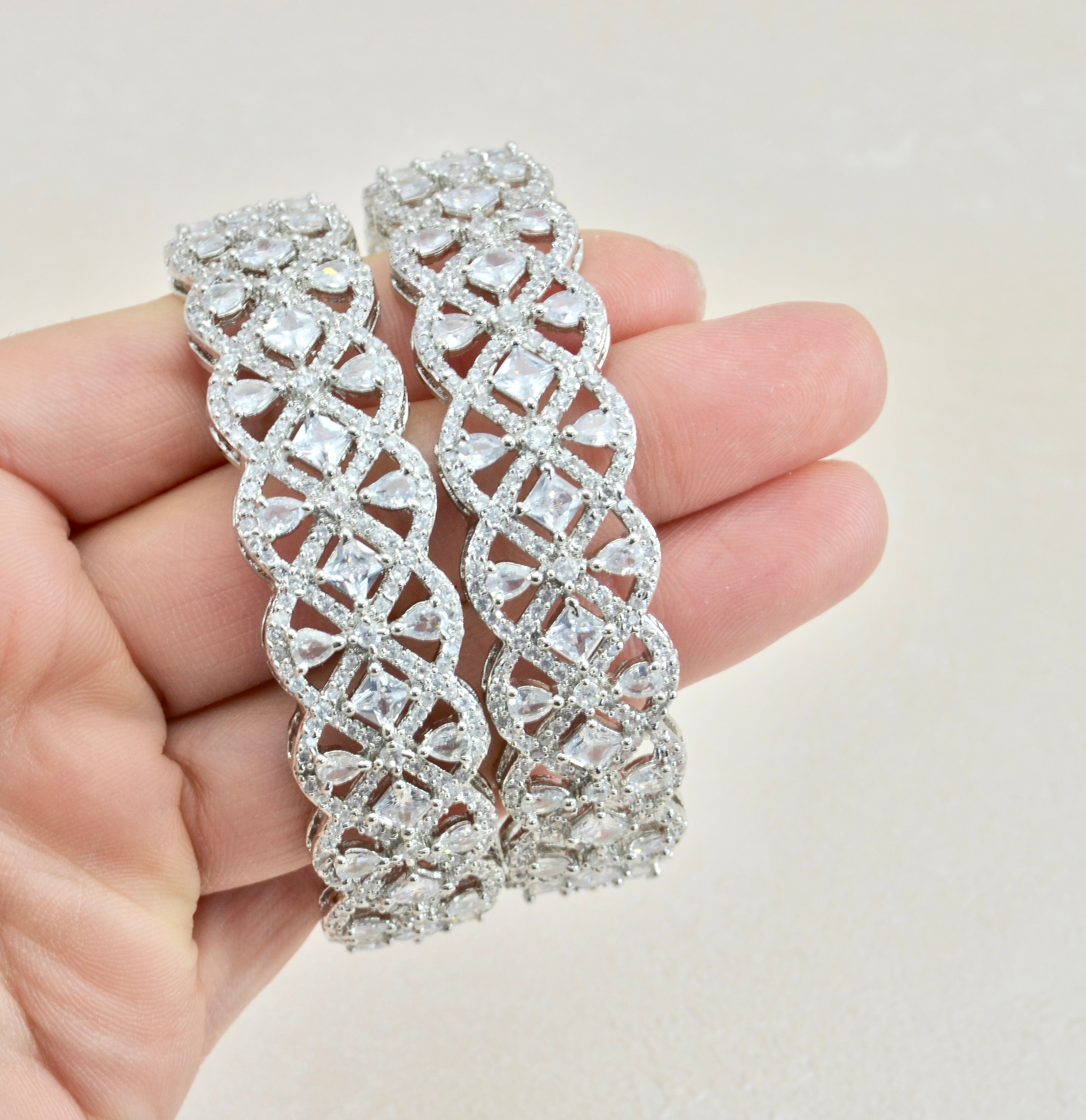 American on sale diamond bangles