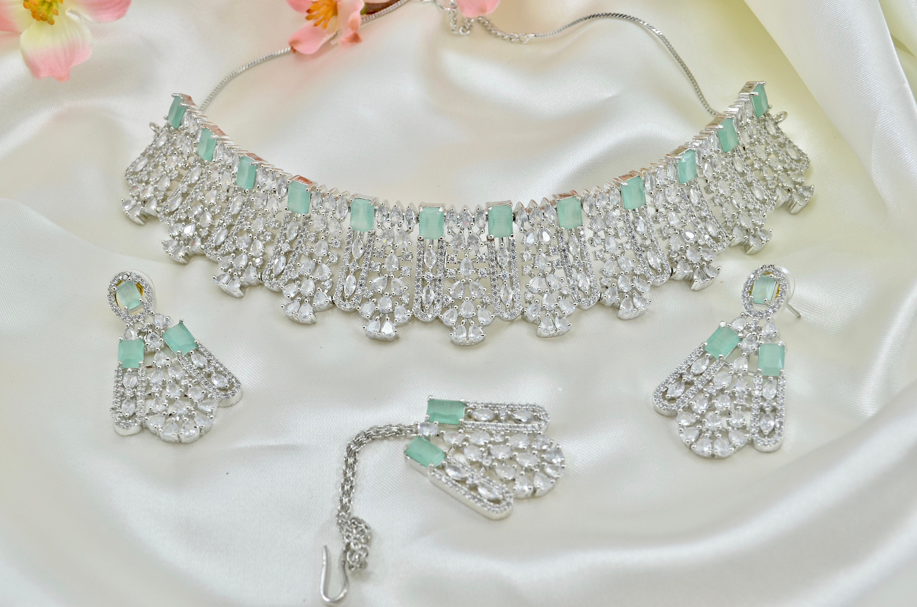 Mint green jewelry sale