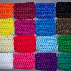 Double Rectangle Scrubbie - Nylon Net Scrubbie, Set of 3 - 6, Approx Size 3 1/2" x 4 1/2"