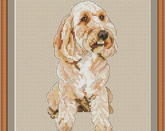Cockapoo Cross Stitch Pattern (Digital PDF Download)