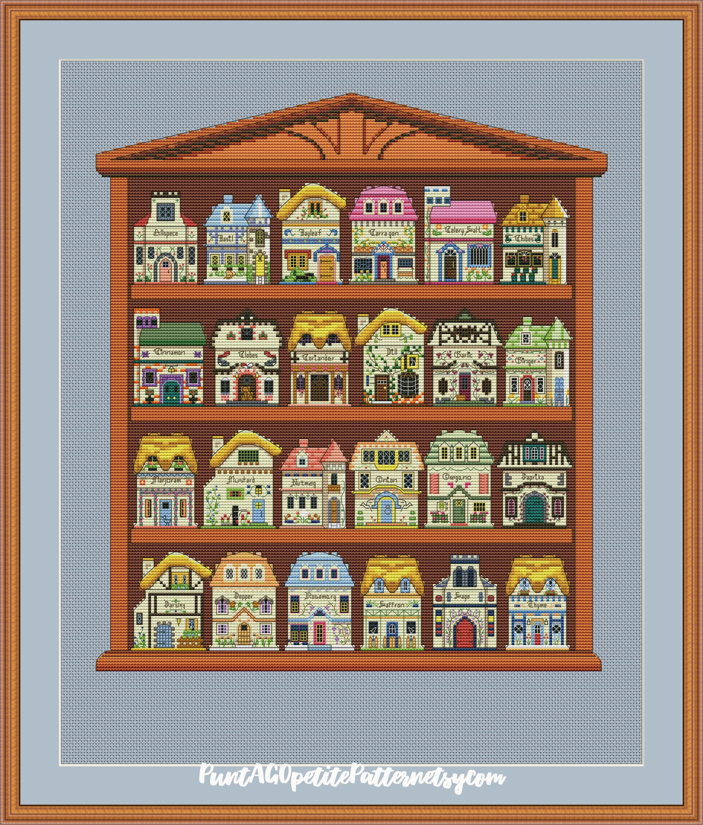 Lenox Canterbury Crossing Set Inspired Cross Stitch Pdf Pattern - Etsy