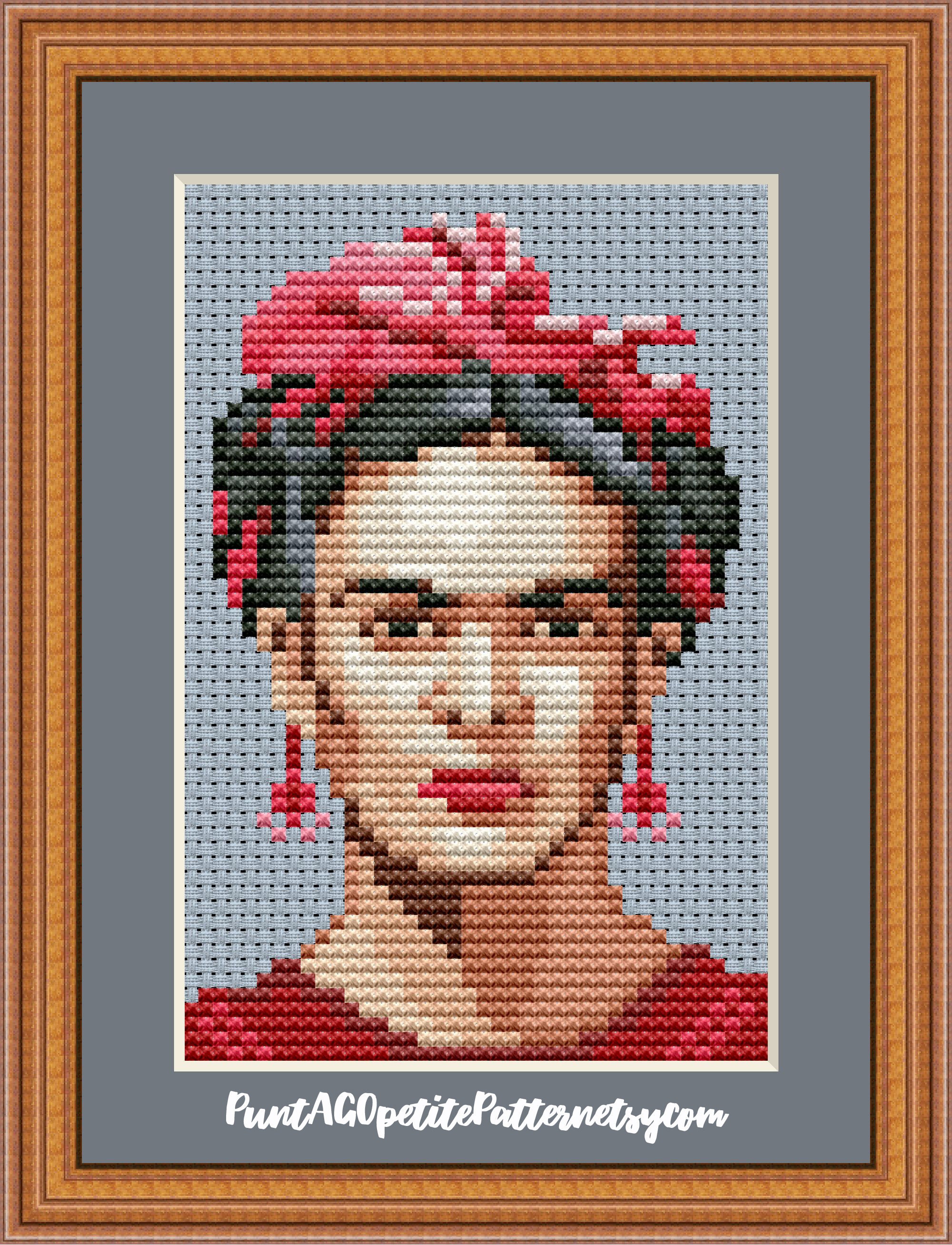 Frida Kahlo MuÃ±ecas De Trapo Con Nombre Bordado Mini Patrón De
