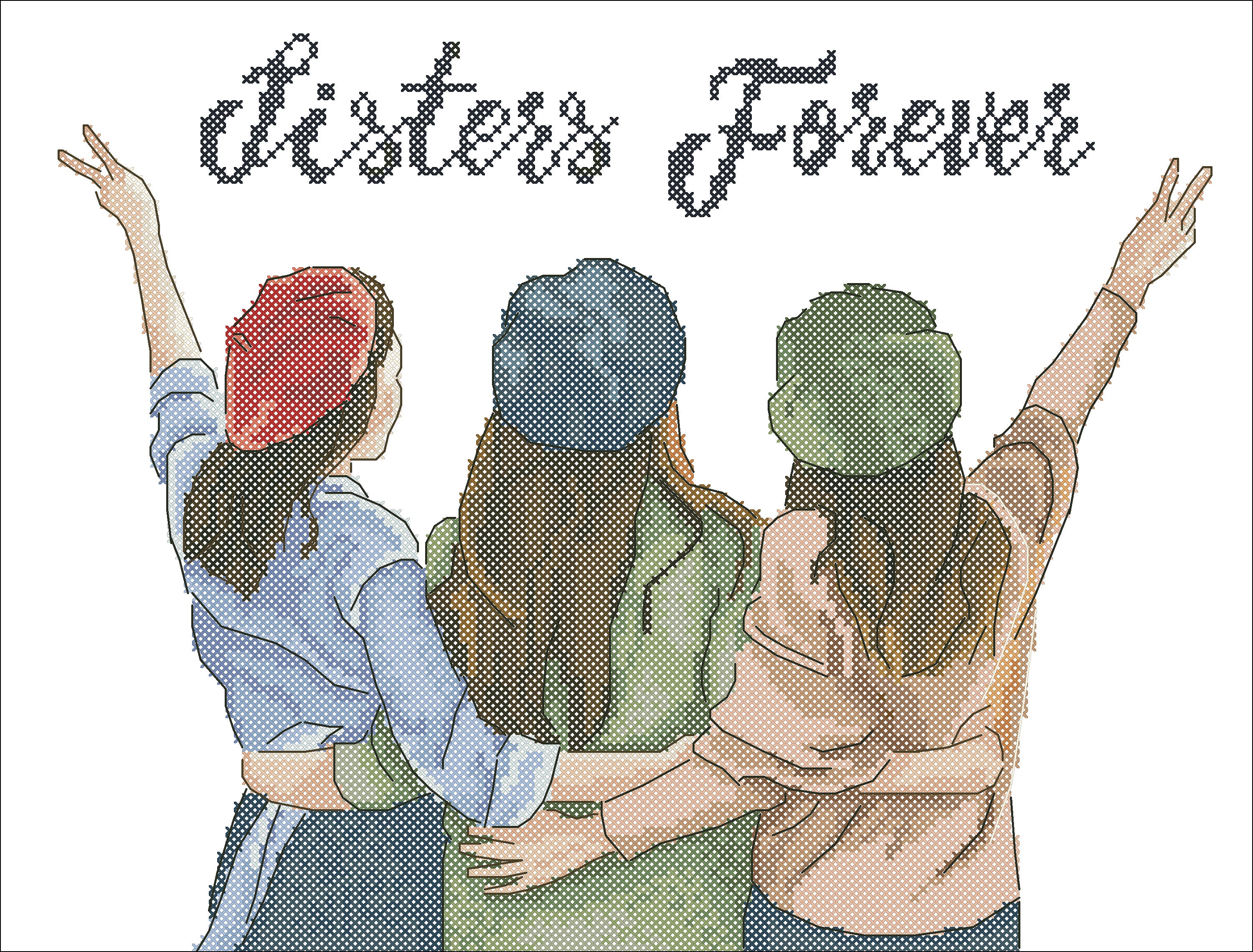 Best Friend And Sisters Forever GIF