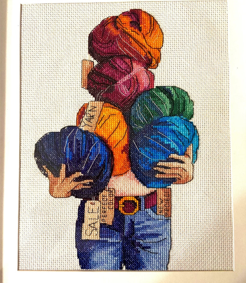 Clews Patterns Many Yarn Clews Cross Stitch Pattern - Knitting Addicted Embroidery ...