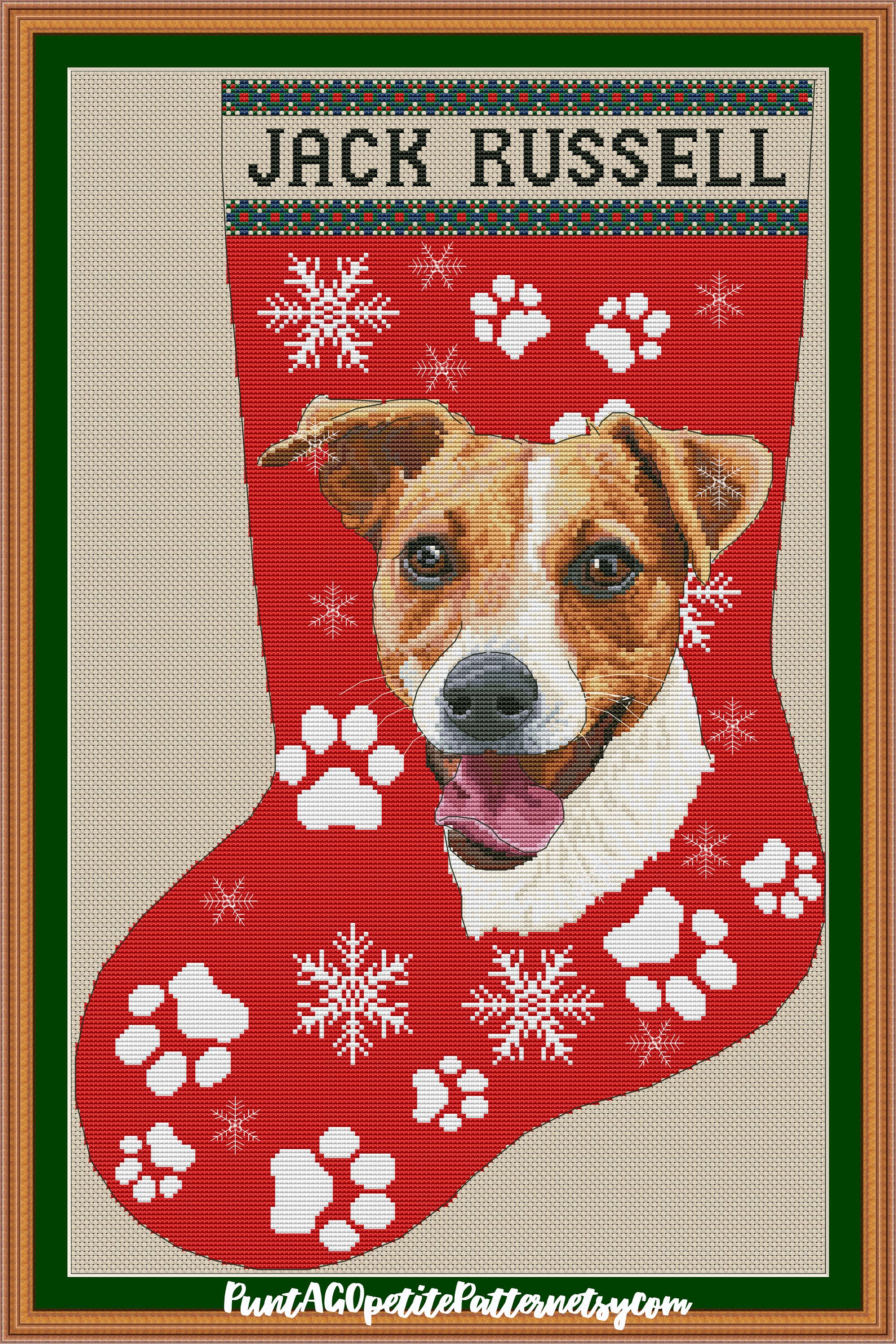 Jack Russell Terrier Portrait Cross Stitch Pdf Pattern - Etsy, image size:2000x3000