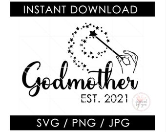 Fairy Godmother Svg Etsy