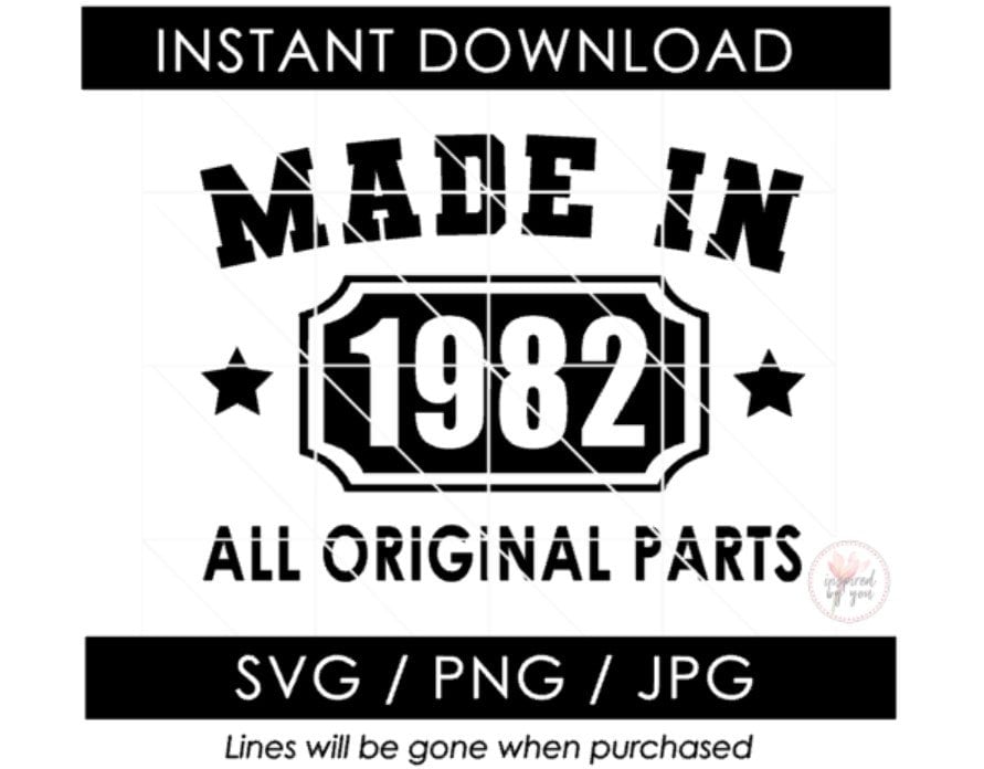 1982 SVG | 41st Birthday | Made in 1982 All Original Parts | 41 ...
