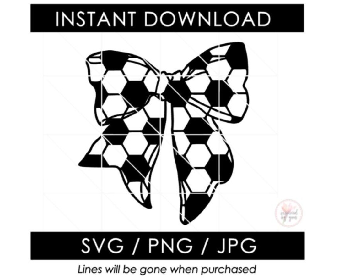 Soccer Coquette Bow SVG | Football Girly Bows PNG | Mom Mama Grandma ...