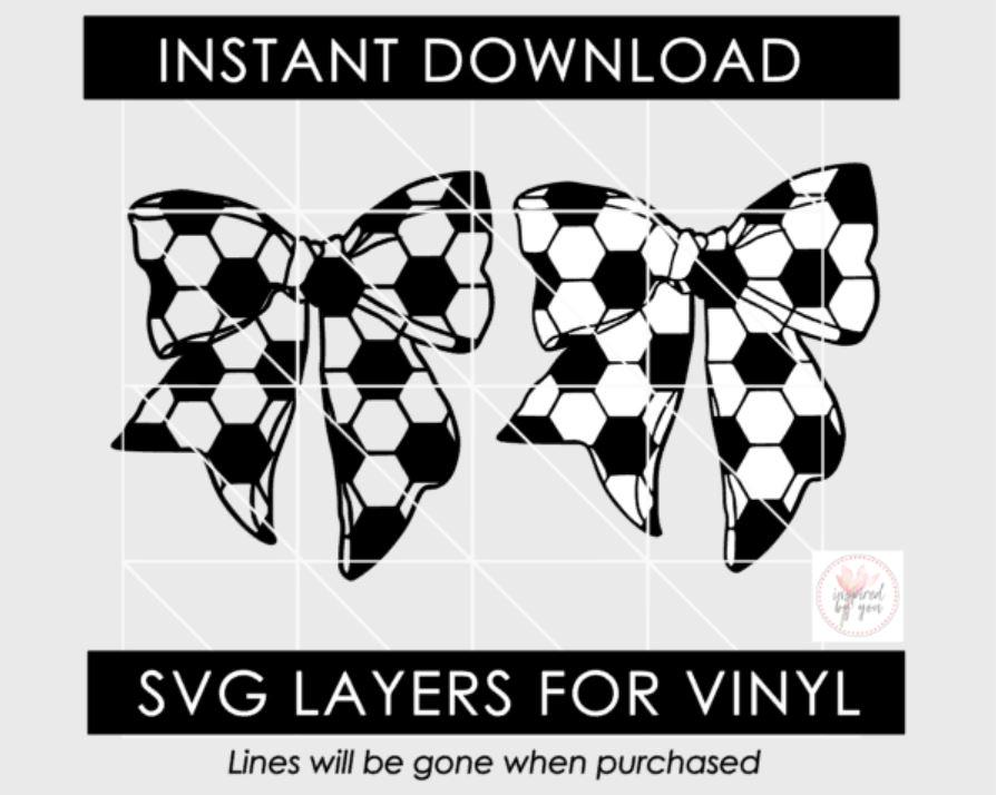 Soccer Coquette Bow SVG | Football Girly Bows PNG | Mom Mama Grandma ...