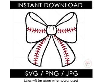 Baseball Coquette Bow SVG | Softball Girly Bows PNG | Mom Mama Grandma Sister Gift JPG | Cut Files Cricut | Make Your Own Shirt Mugs Pillows