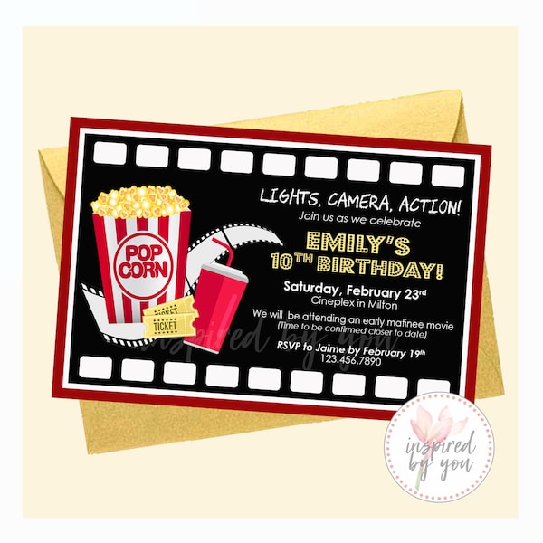 Lights Camera Action - Etsy