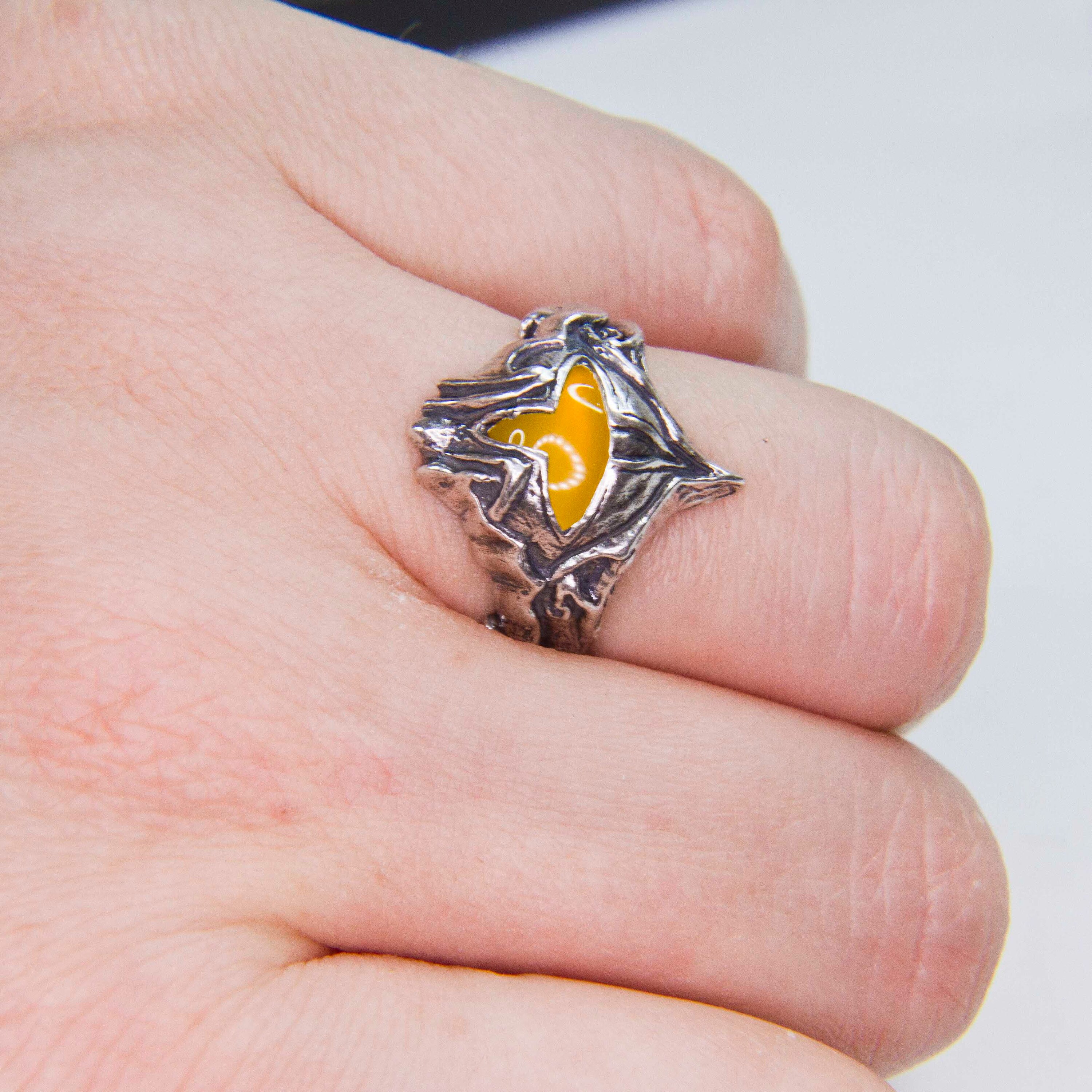 Calamity Ring / Fantasy statement ring / Dark Fantasy Jewelry Etsy