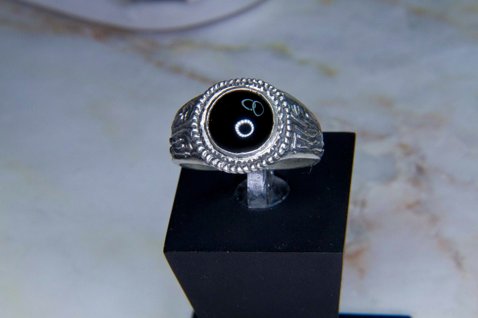 Ring Of The Evil Eye Evil Spirit Ring Dark Fantasy Jewelry Etsy