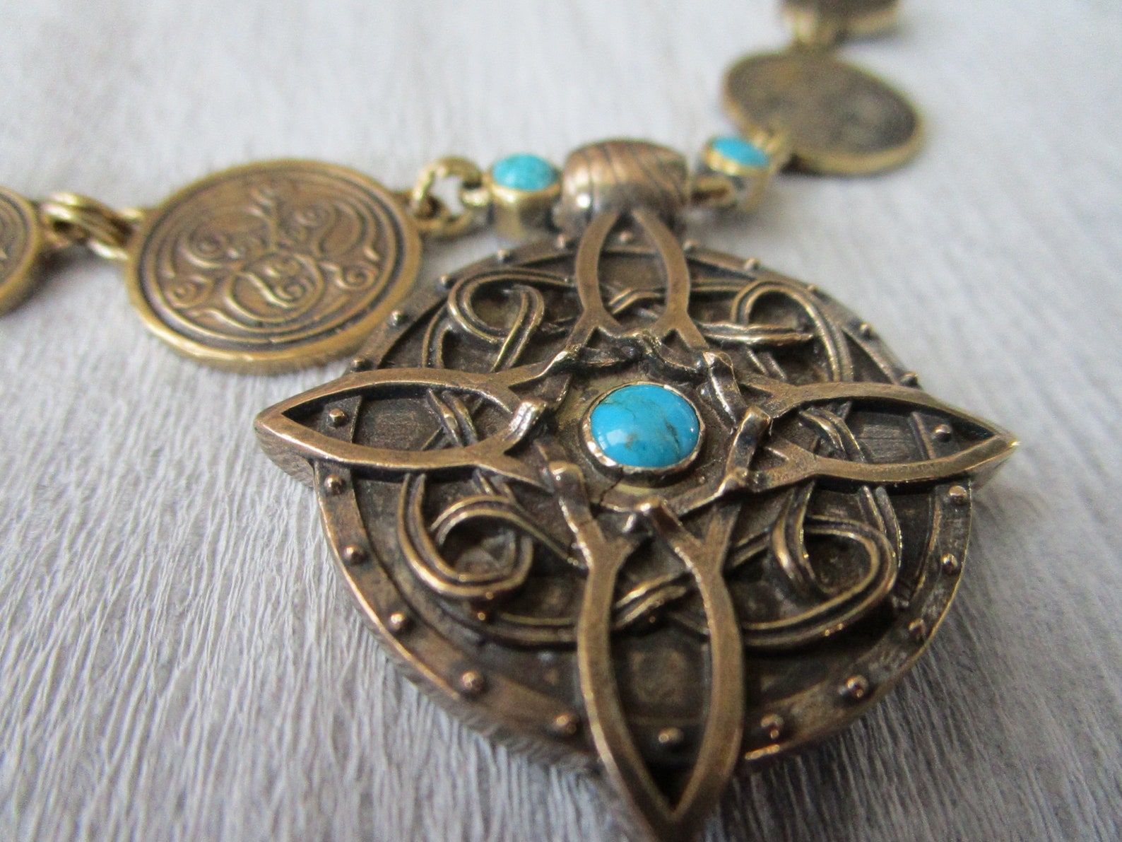 Amulet of Mara new version / Twosided skyrim pendant / The Etsy