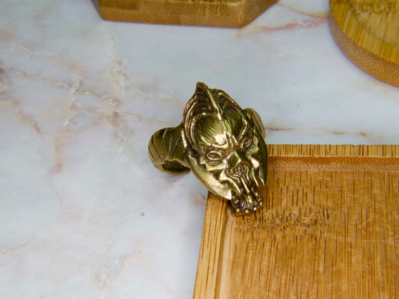 Daedric Prince Molag Bal / God of Schemes Ring / Harvester of | Etsy