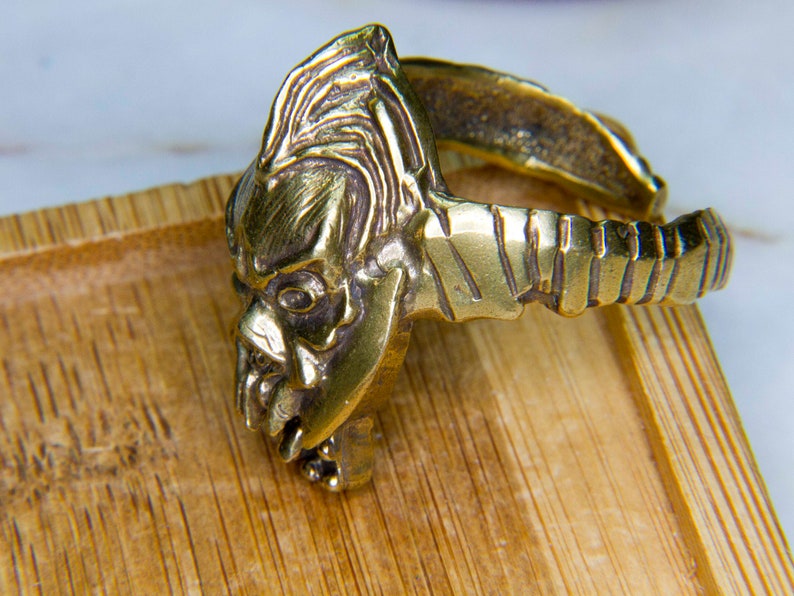 Daedric Prince Molag Bal / God of Schemes Ring / Harvester of | Etsy