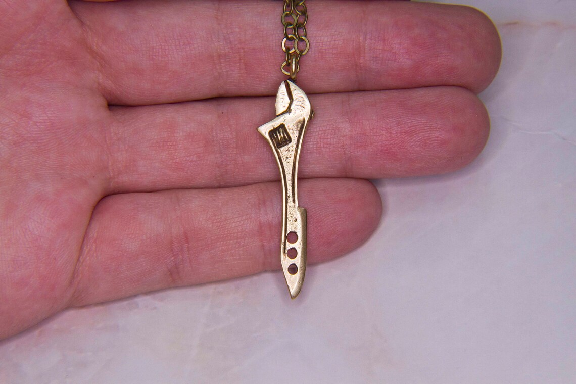 Scrubs pendant / Knifewrench Practical and Safe. Janitor Etsy