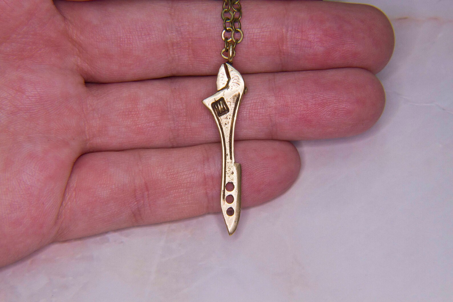 Scrubs pendant / Knifewrench Practical and Safe. Janitor Etsy