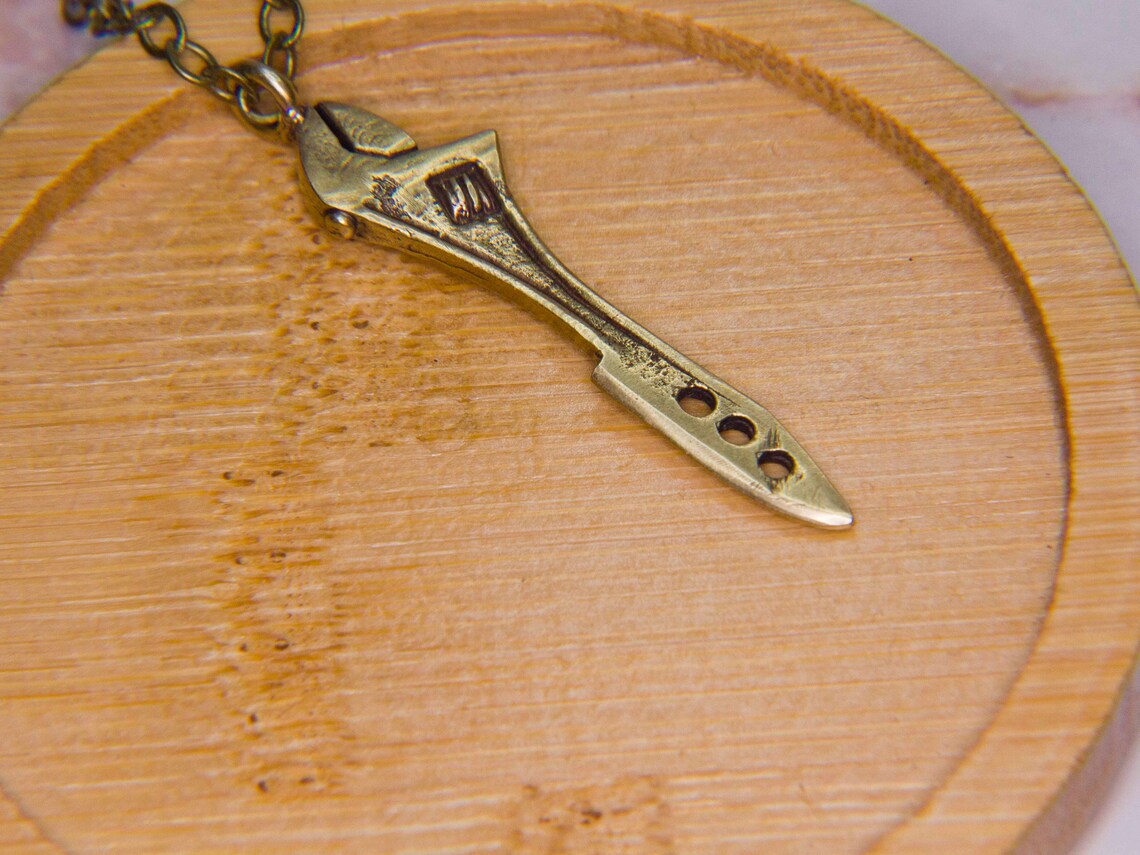 Scrubs pendant / Knifewrench Practical and Safe. Janitor Etsy