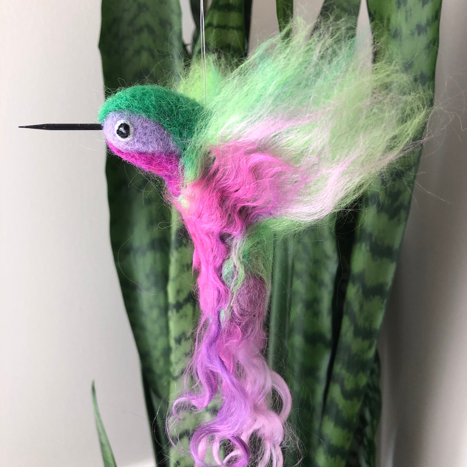 Needle Felted Hummingbird Wool Hummingbird Fancy Etsy