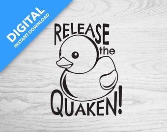 Release the Quaken | Digital Download | Template