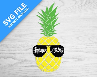 Pineapple SVG | Summer vibes