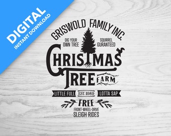 Fazenda de Árvores de Natal Griswold | Download Digital | Modelo