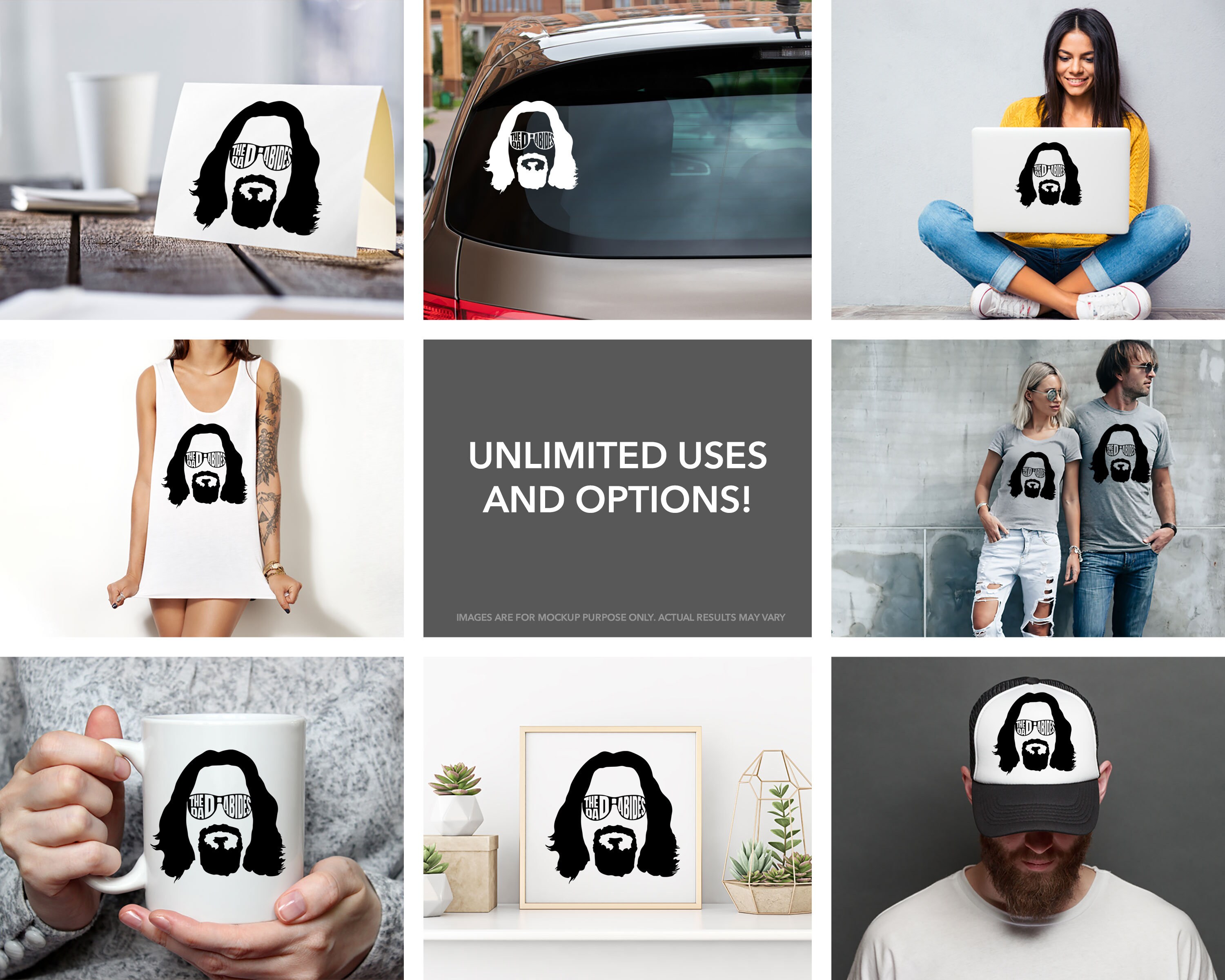 Download The DAD Abides SVG Digital Download | Etsy
