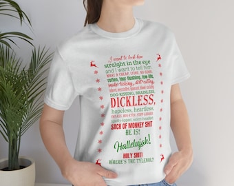 Férias de Natal do National Lampoons | Griswold Rant | Camiseta unissex