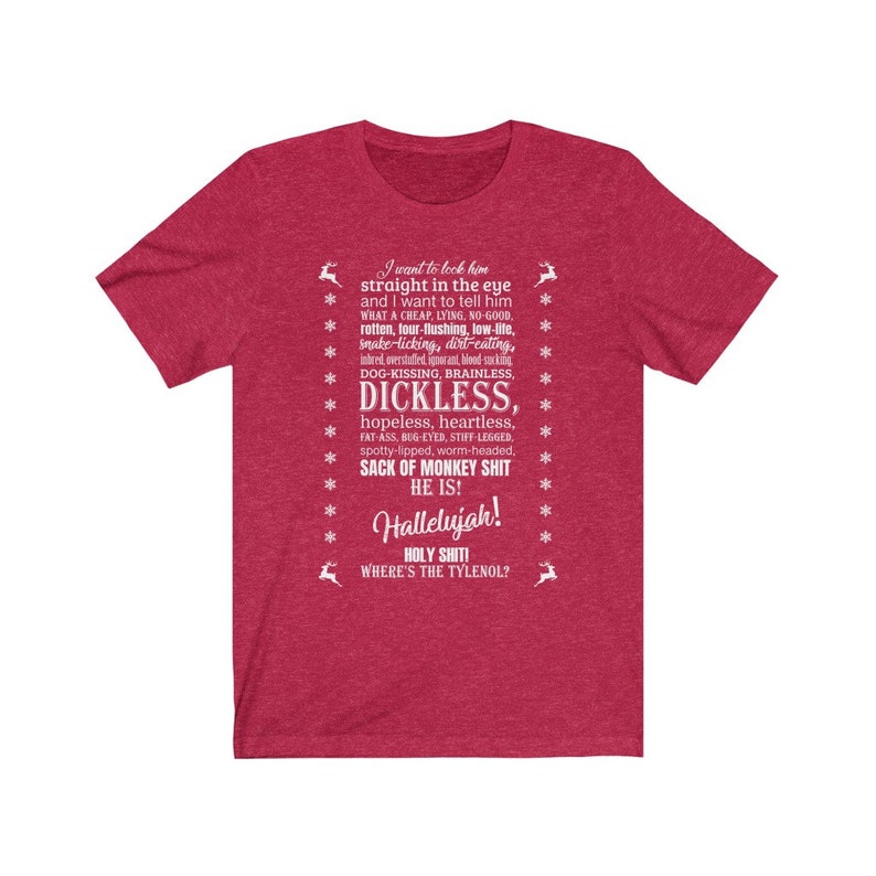 National Lampoons Christmas Vacation Griswold Rant Unisex ...
