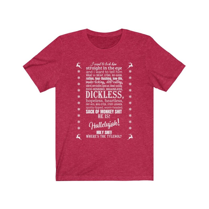 National Lampoons Christmas Vacation Griswold Rant Unisex ...