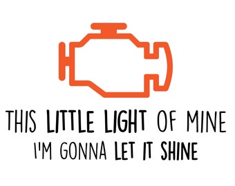 Little light of mine - Digital Download - pdf, png, svg, jpg  |  SVG Digital Download