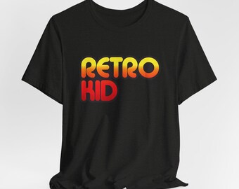 Retro Kid T-Shirt | For the Legends Raised on 8-Bit and Saturday Cartoons