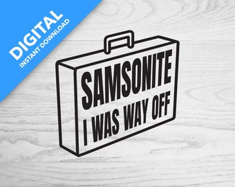 Samsonite eu estava muito longe | Download digital | Modelo