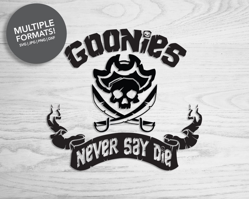 Goonies Never Say Die Digital Download The Goonies | Etsy