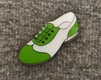 Tap Shoe Enamel Pin Badge