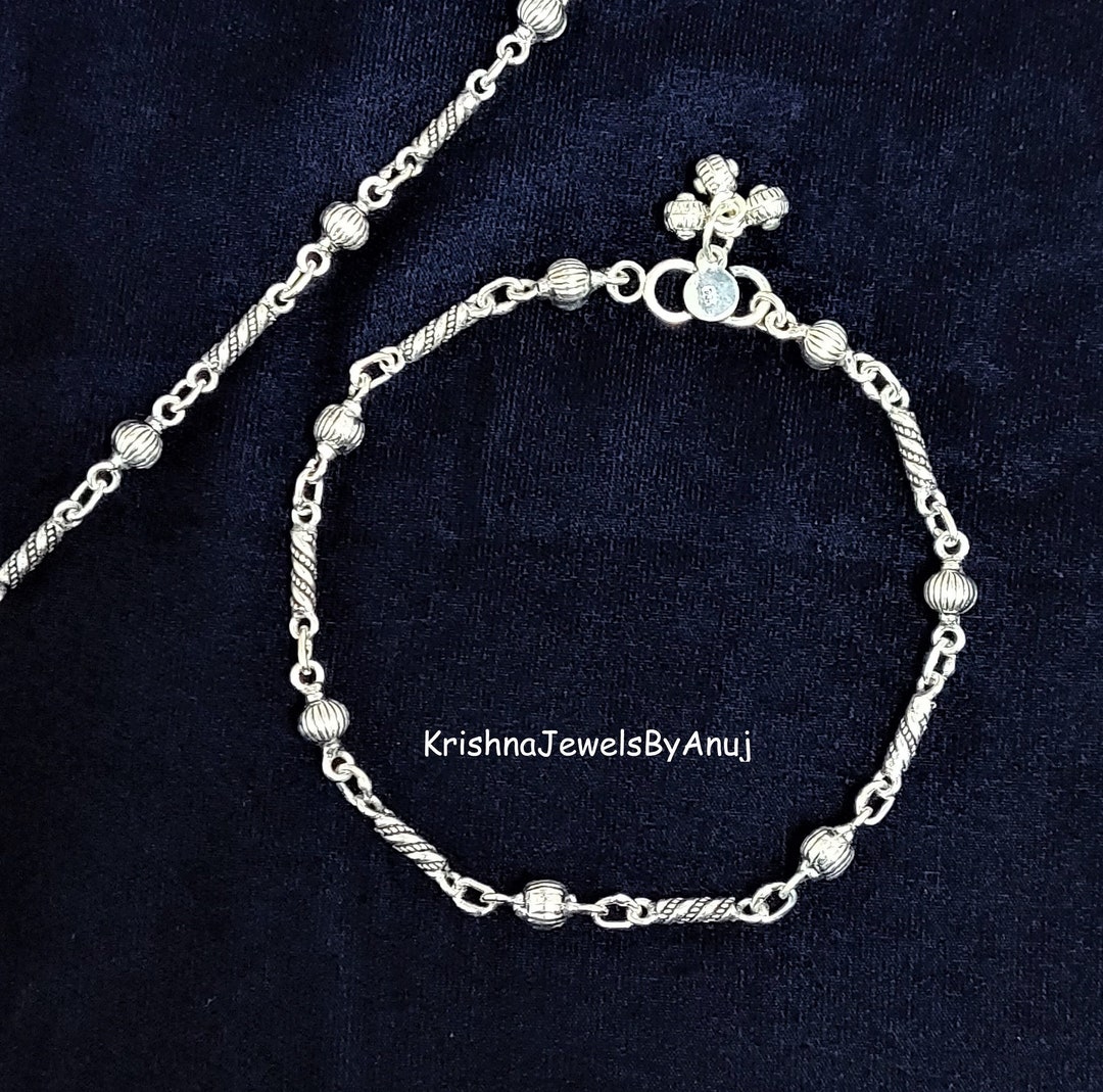 Anklet Measures Panama Jack Ankle Bracelets Beautiful Silver