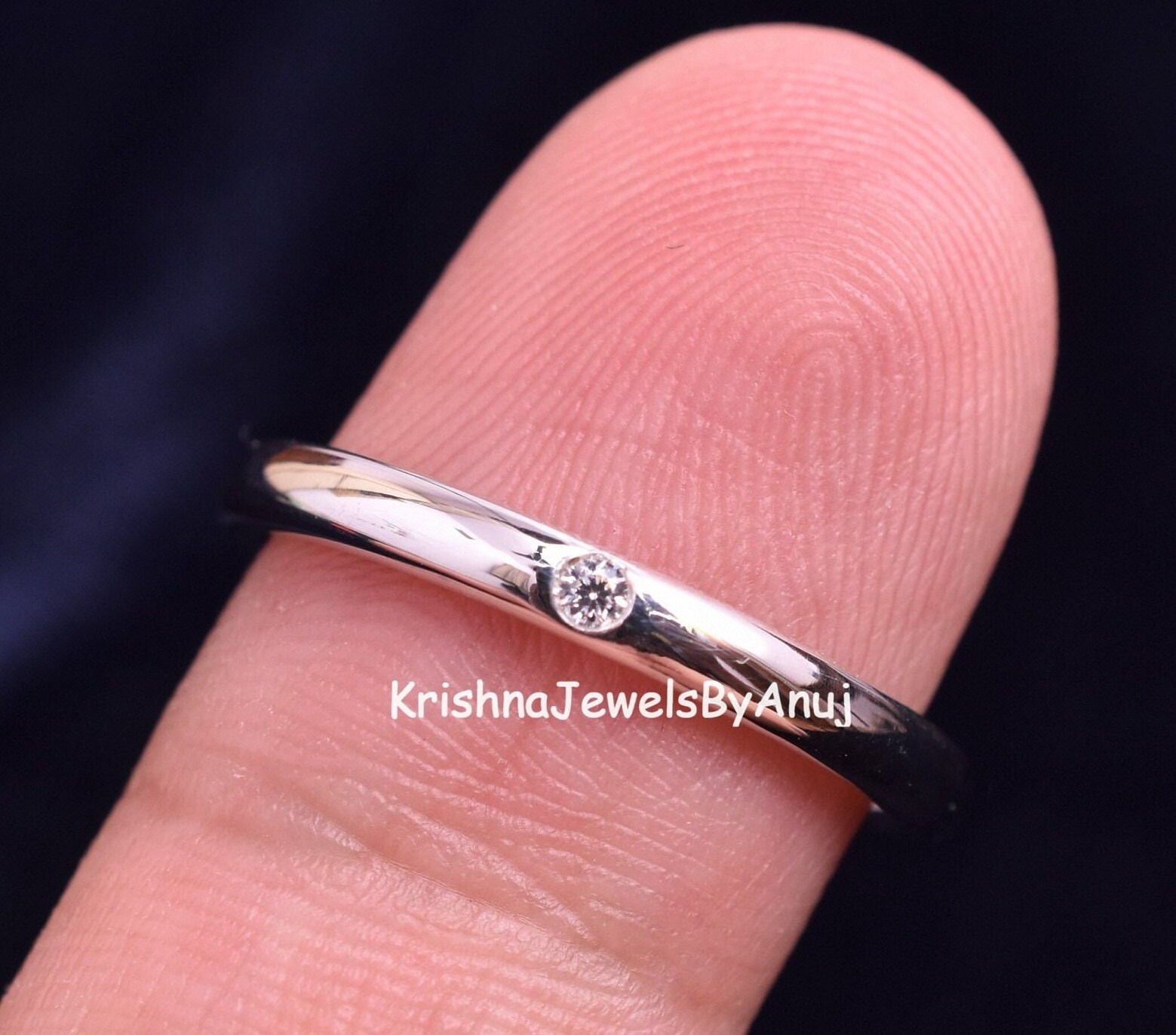 Fabulous Stacking Ring - 925 Solid Sterling Silver Ring