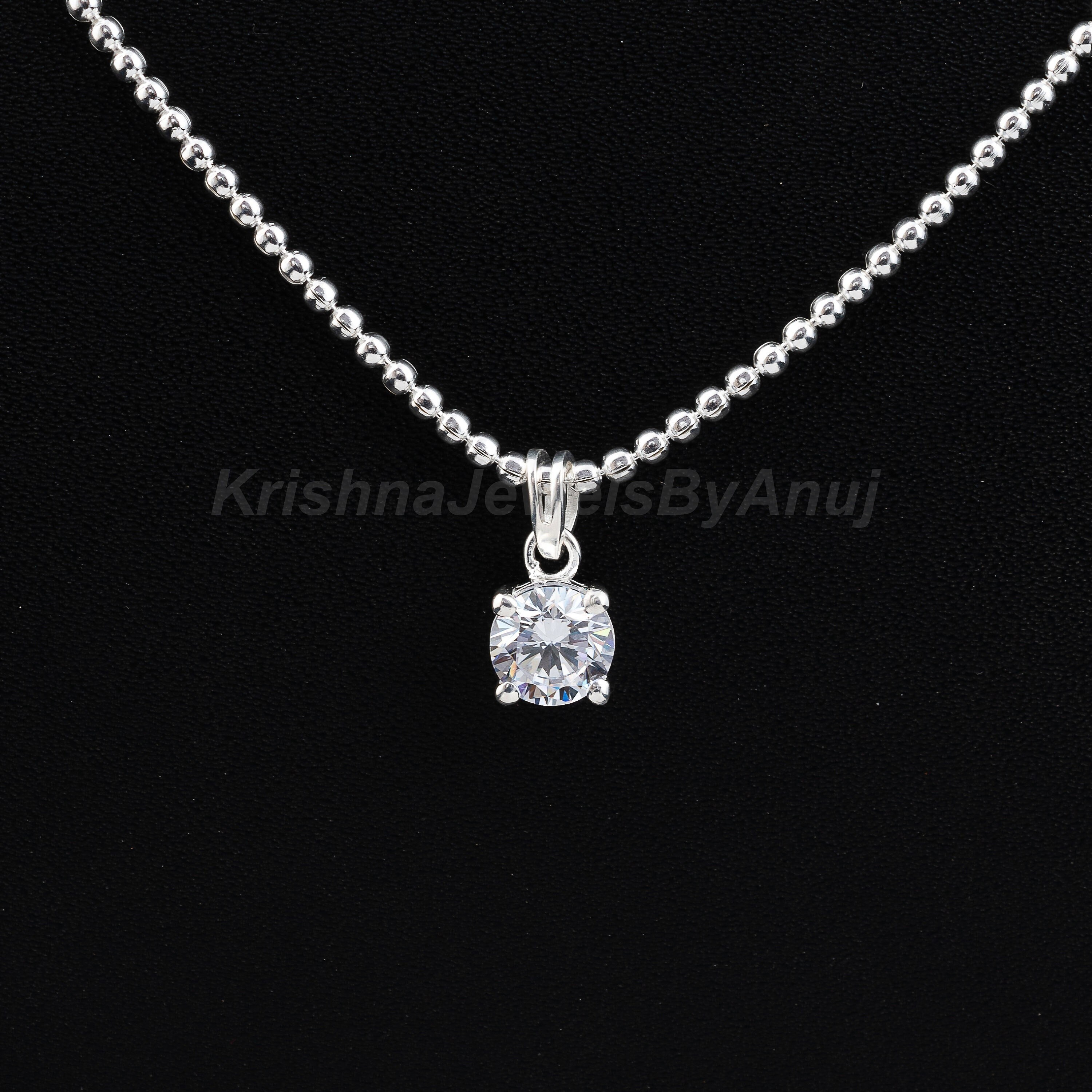 ☆TATIANA☆ Silver 925 Onyx Candy Ball Necklace NZ2142 MUSINSA | TATIANA (Silver 925) Onyx Candy Ball Necklace