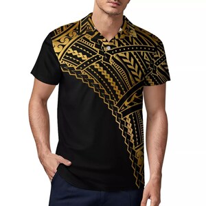 New Men Shirts Polynesian Tribal Design Summer Slim Fit Pohnpei T-shirts  Printing T Shirts Men's Tshirt Royal Blue Homme Shirts - Buy Polynesian