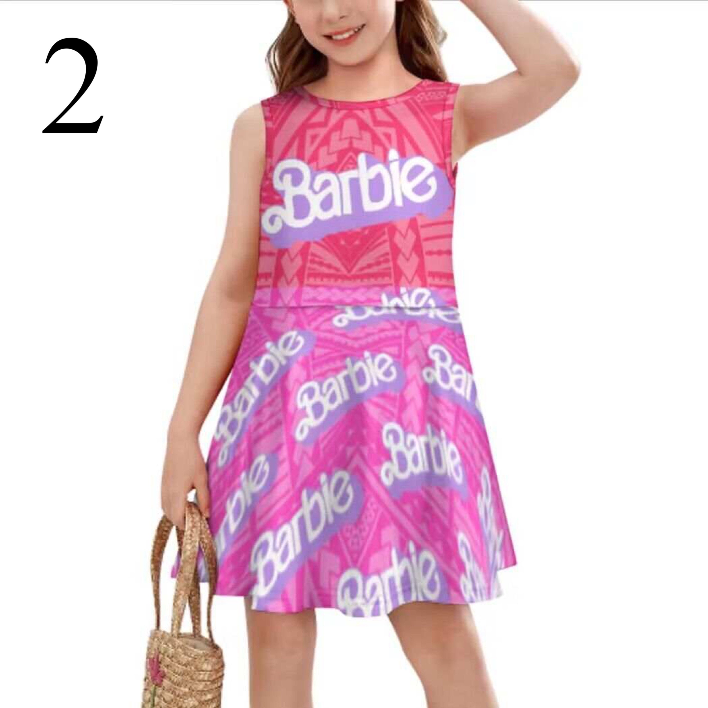 Girls Barbie Dress Etsy