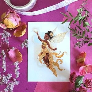 Illustration des fées de la Vallée des Fées, art, fanart, fée, printemps image 7