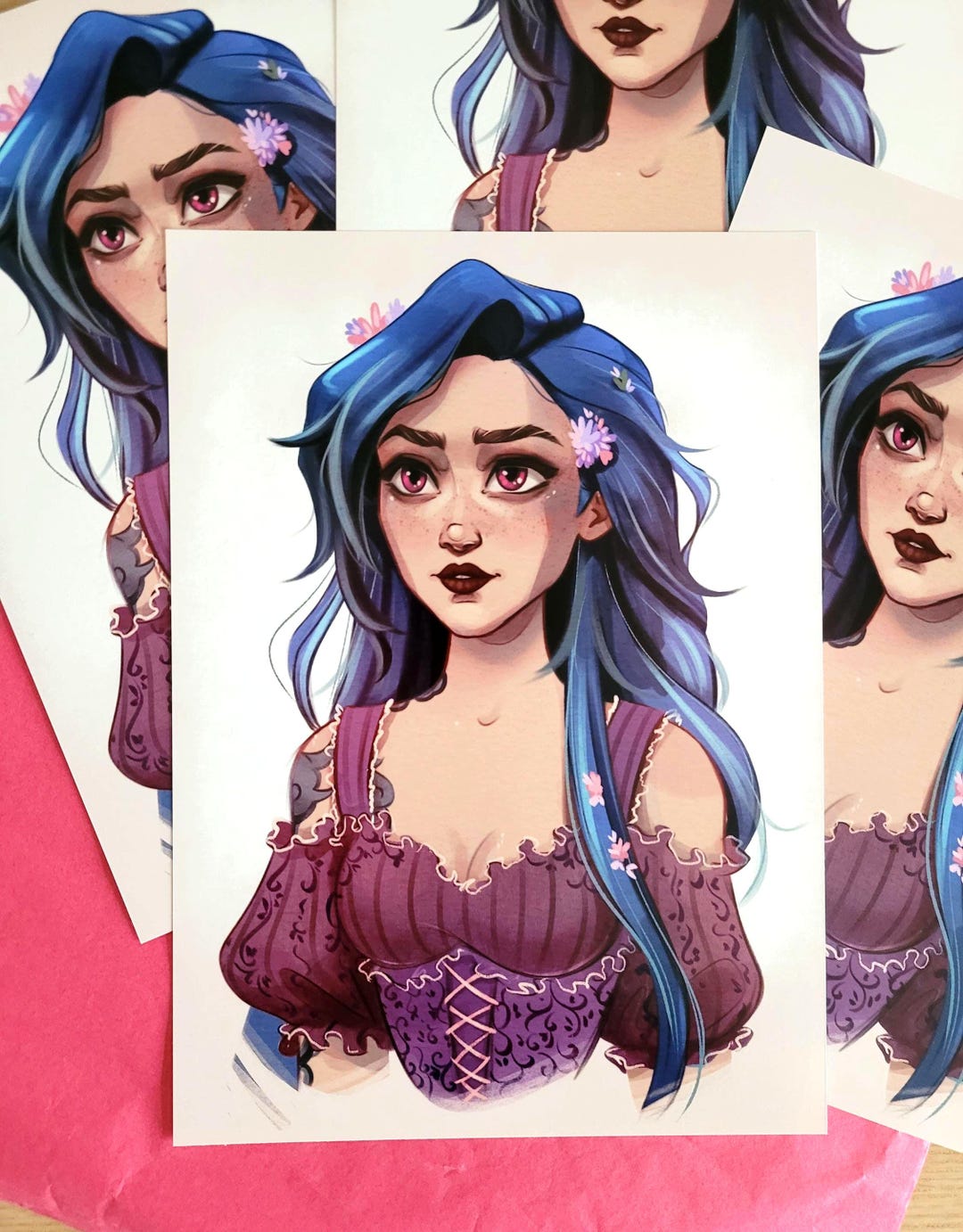 Spring Jinx Jinx Rapunzel Print, Art, Fanart, Spring - Etsy